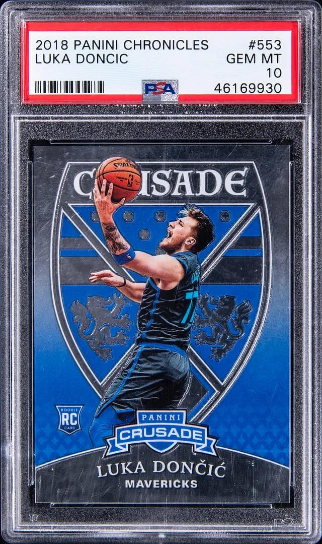 2018-19 Panini Chronicles Luka Doncic #553 card image