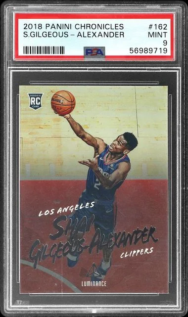 2018-19 Panini Chronicles Shai Gilgeous-Alexander #162 card image
