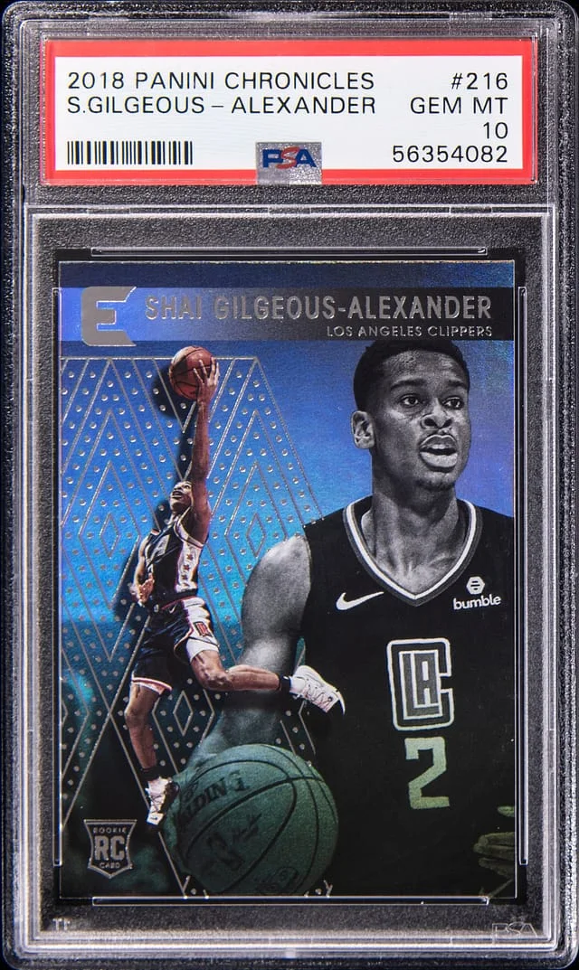 2018-19 Panini Chronicles Shai Gilgeous-Alexander #216 card image