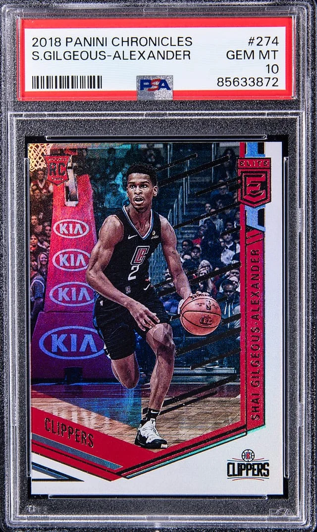 2018-19 Panini Chronicles Shai Gilgeous-Alexander #274 card image