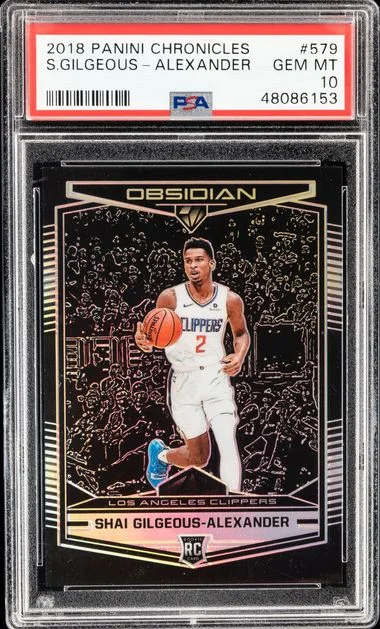 2018-19 Panini Chronicles Shai Gilgeous-Alexander #579 card image