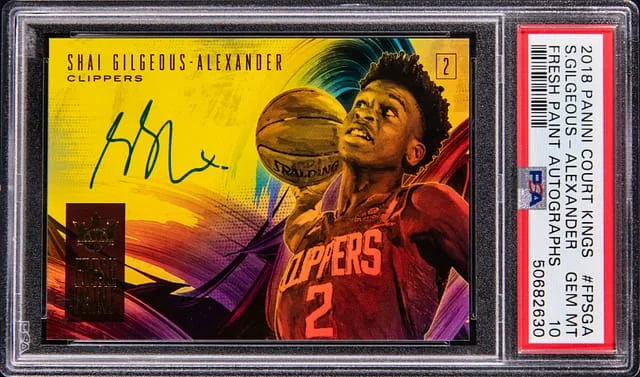 2018-19 Panini Court Kings Fresh Paint Autographs #FP #no-number card image