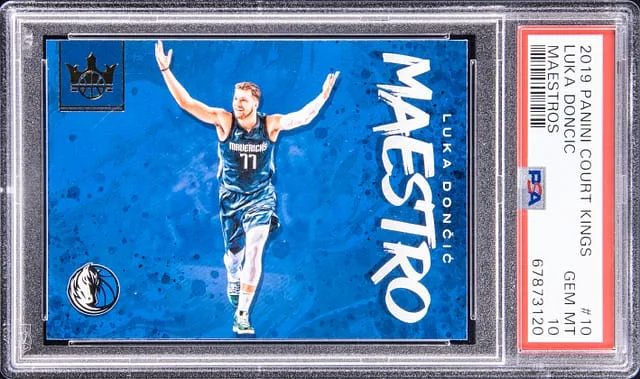 2018-19 Panini Court Kings Luka Doncic Maestros #10 card image