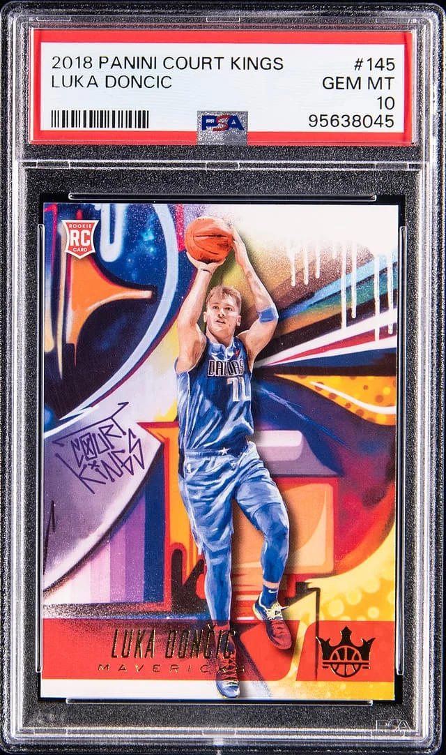 2018-19 Panini Court Kings Luka Doncic #145 card image