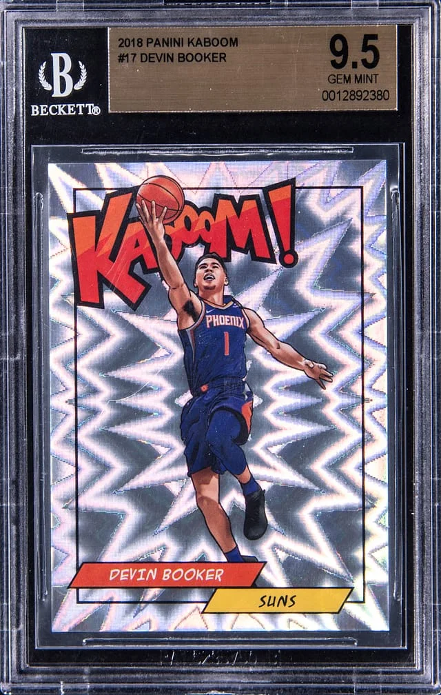 2018-19 Panini Devin Booker Kaboom! #17 card image