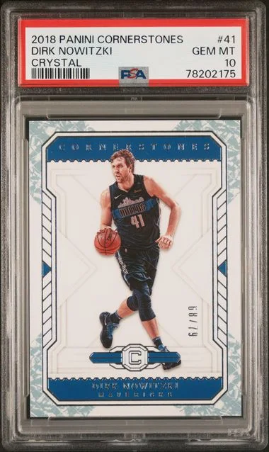 2018-19 Panini Dirk Nowitzki Cornerstones Crystal #41 card image
