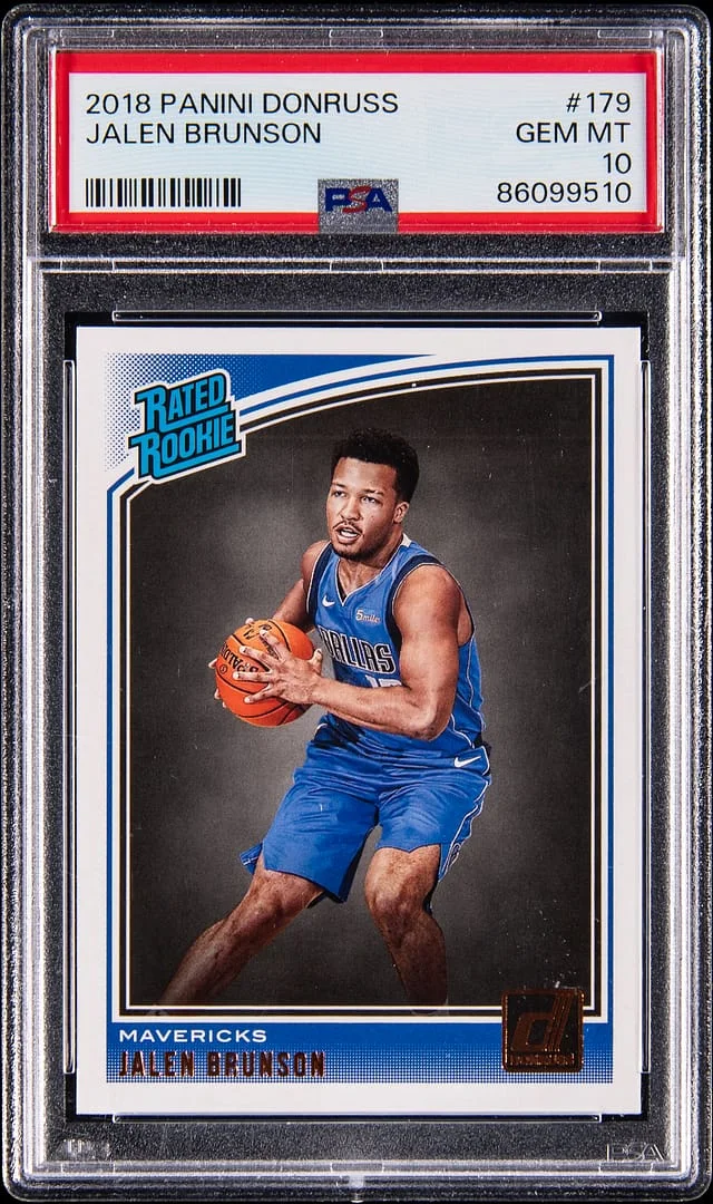 2018-19 Panini Donruss Jalen Brunson #179 card image