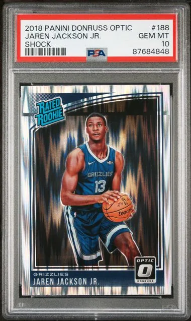 2018-19 Panini Donruss Optic Jaren Jackson Jr. #188 card image