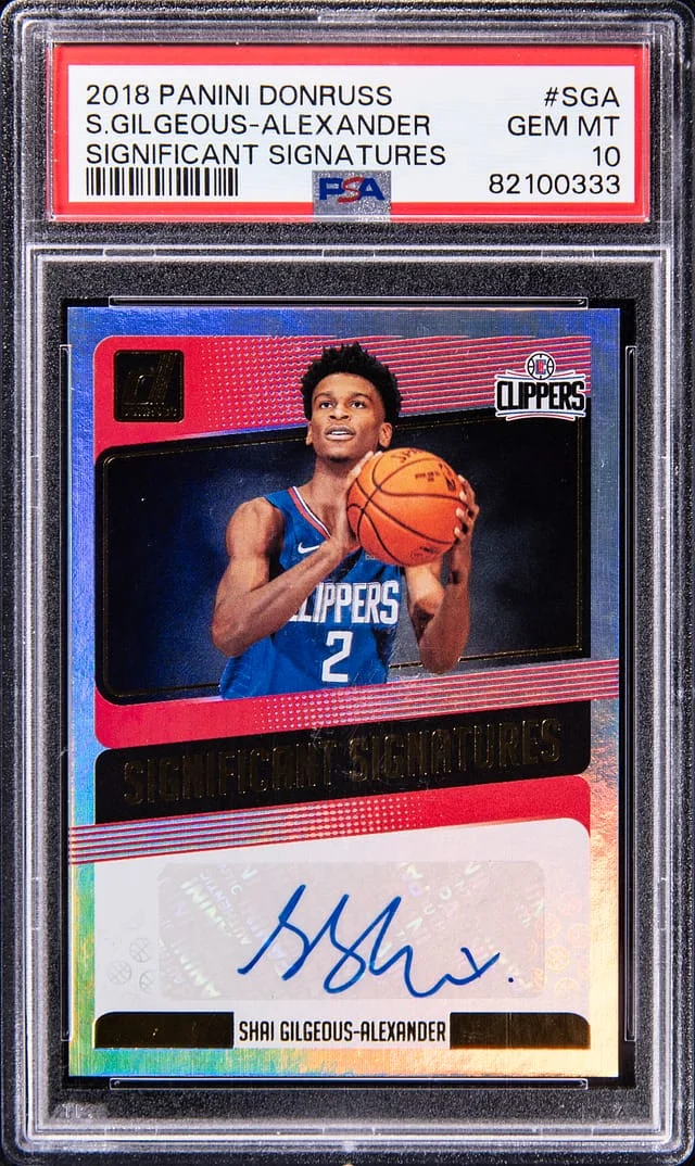 2018-19 Panini Donruss Significant Signatures #SS #no-number card image