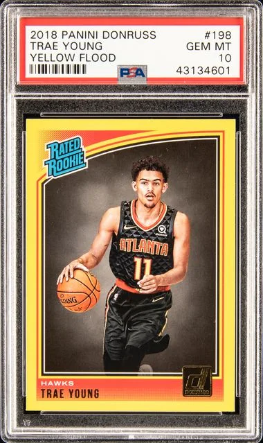 2018-19 Panini Donruss Trae Young #198 card image