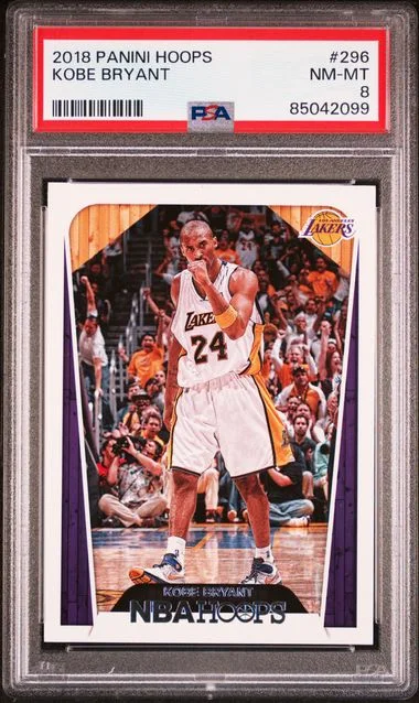 2018-19 Panini Hoops Kobe Bryant #296 card image