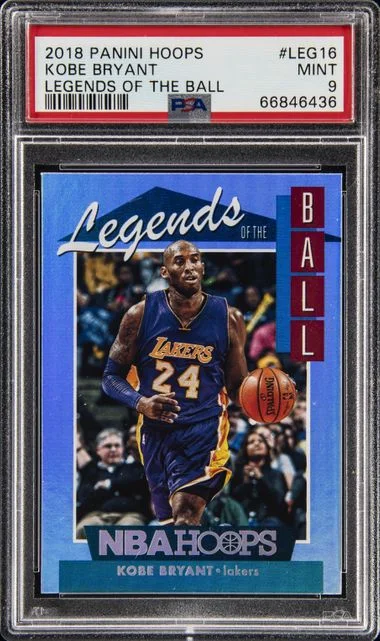 2018-19 Panini Hoops Kobe Bryant Legends Of The Ball #LEG-16 card image