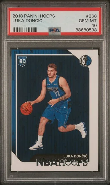 2018-19 Panini Hoops Luka Doncic #268 card image