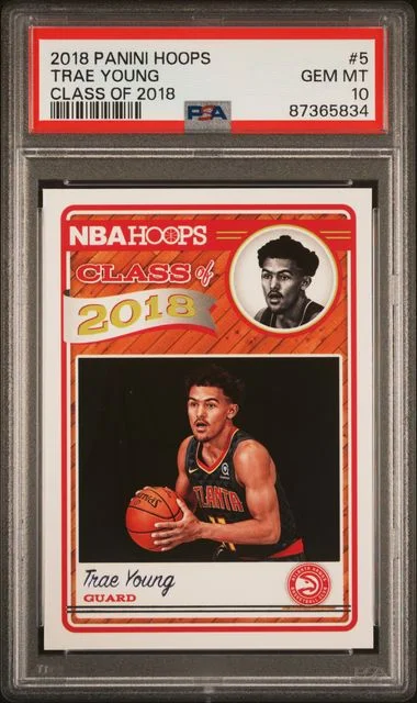 2018-19 Panini Hoops Trae Young Class Of 2018 #5 card image