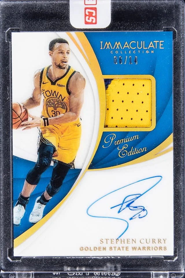 2018-19 Panini Immaculate Collection Stephen Curry Premium Edition #PA-SCY card image