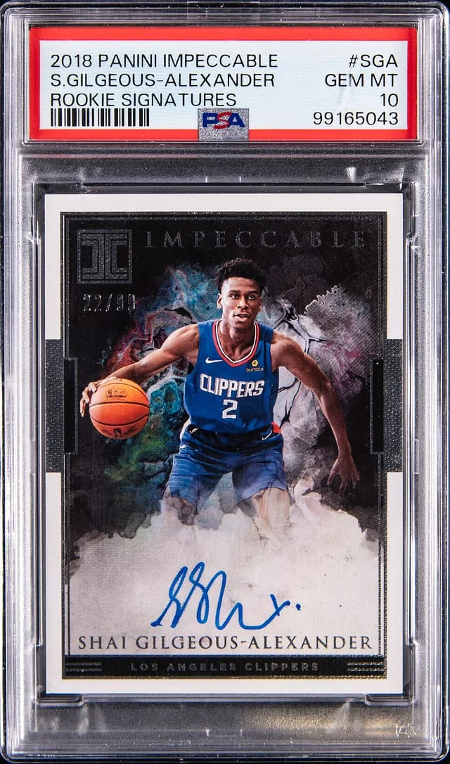 2018-19 Panini Impeccable Signatures #IR #no-number card image