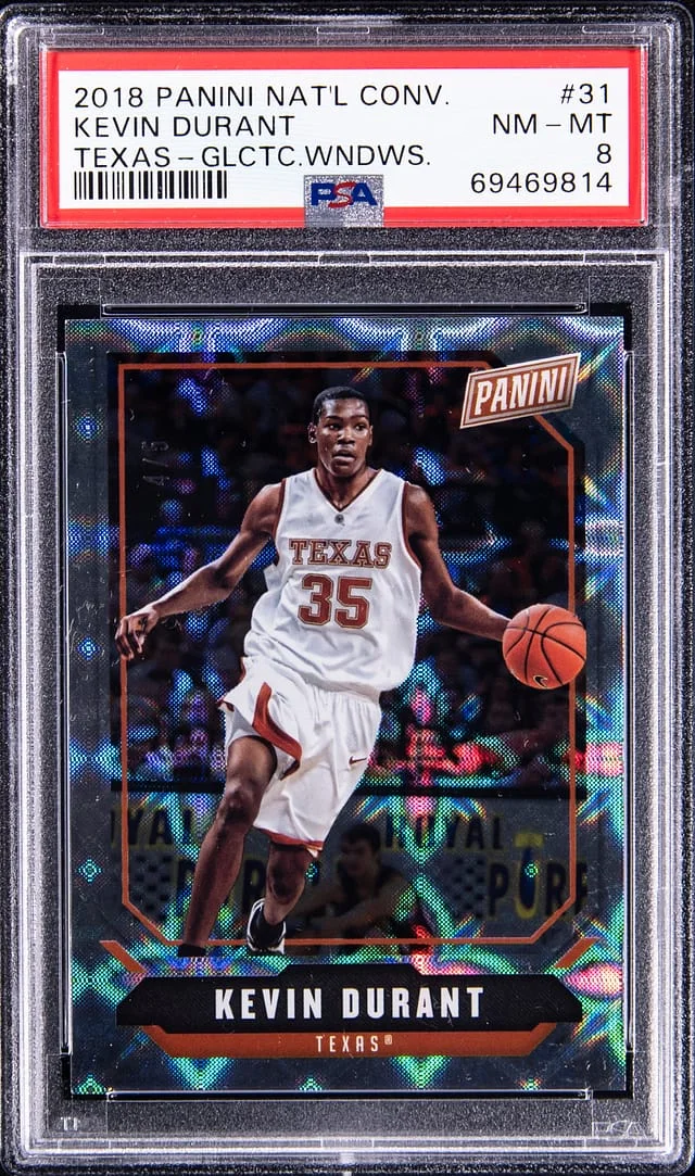2018-19 Panini Kevin Durant National Convention Warriors Galactic Windows #31 card image