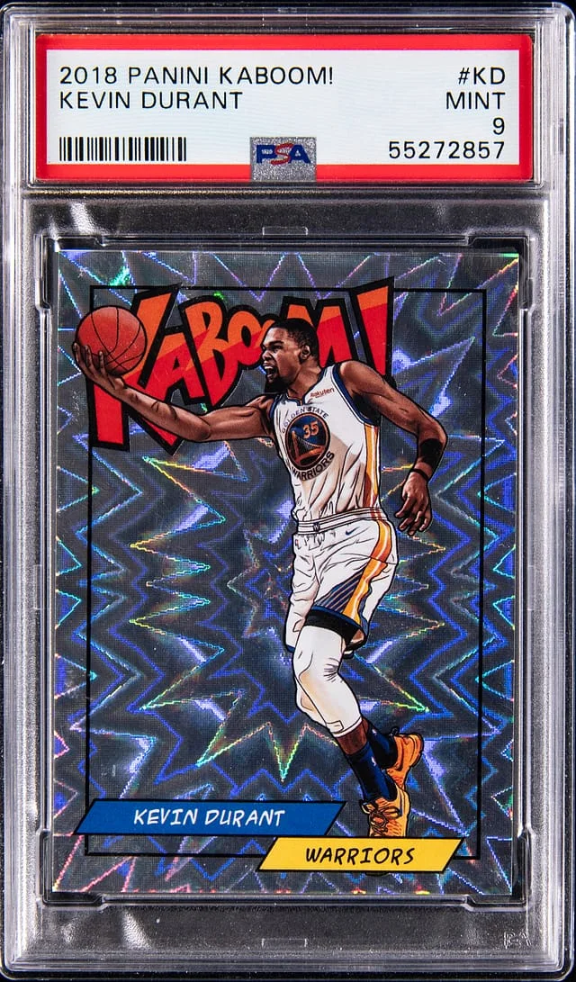 2018-19 Panini Kevin Durant Kaboom! #K-KD card image
