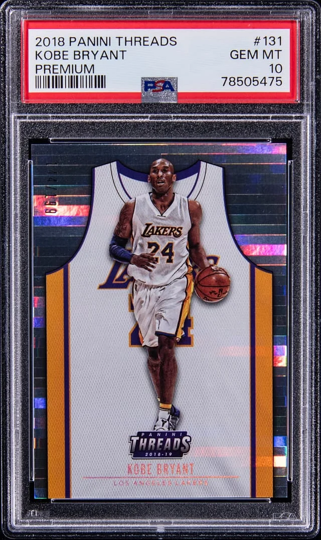 2018-19 Panini Kobe Bryant Threads Premium #131 card image