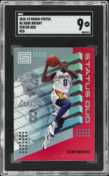 2018-19 Panini Kobe Bryant Status Quo Red #2 card image