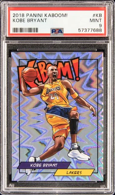 2018-19 Panini Kobe Bryant Kaboom! #K-KB card image
