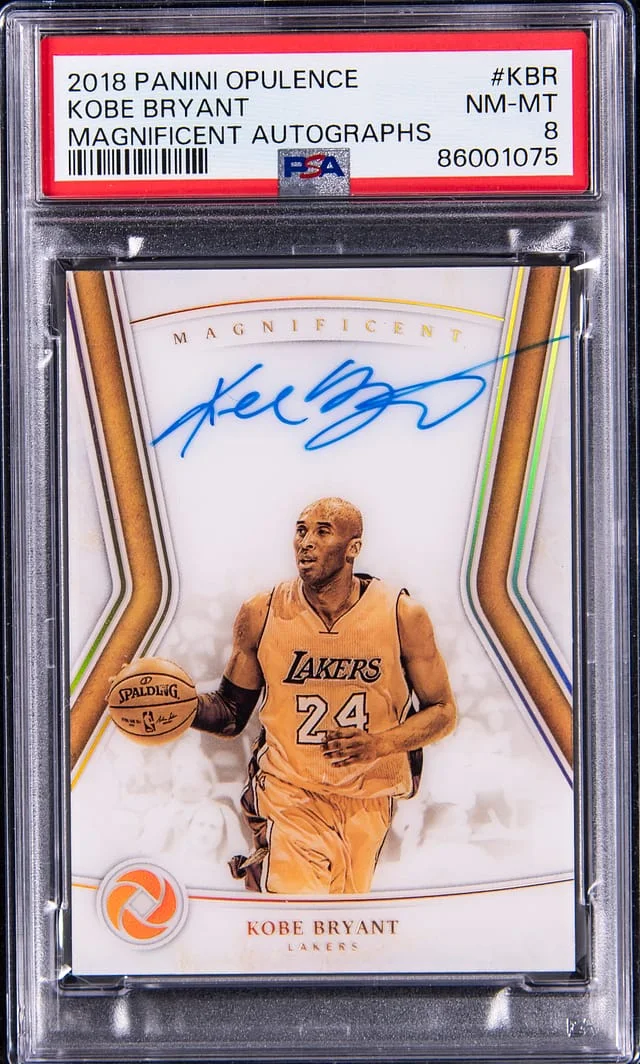 2018-19 Panini Kobe Bryant Opulence Magnificent Autographs #MA-KBR card image