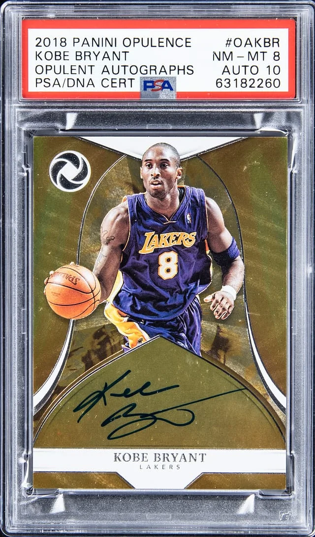 2018-19 Panini Kobe Bryant Opulence Opulent Autograph #OA-KBR card image
