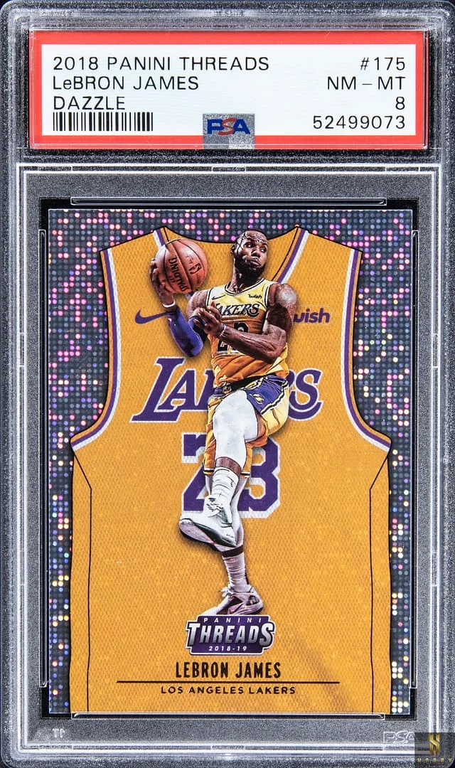 2018-19 Panini LeBron James Threads Dazzle #175 card image
