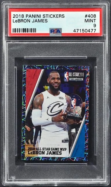 2018-19 Panini LeBron James Stickers #408 card image