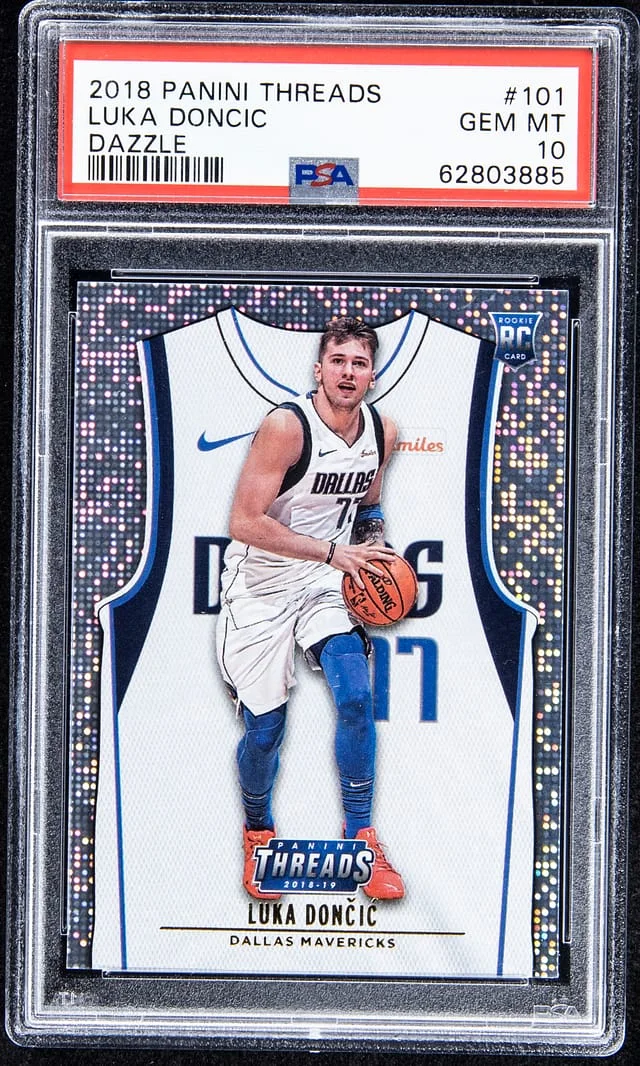 2018-19 Panini Luka Doncic Threads #101 card image