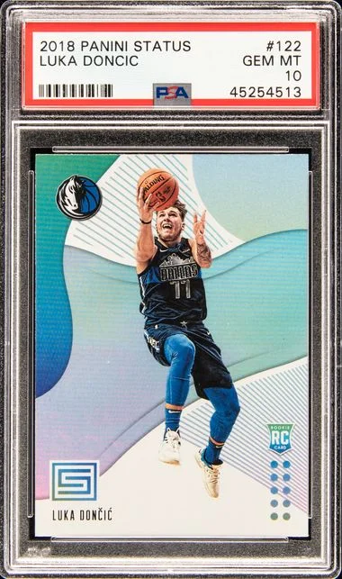2018-19 Panini Luka Doncic Status #122 card image