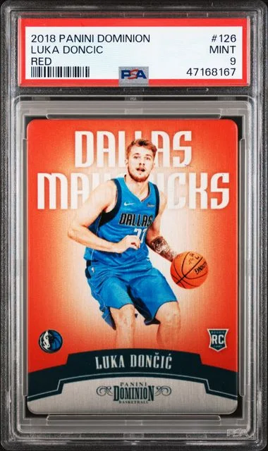 2018-19 Panini Luka Doncic Dominion Red #126 card image