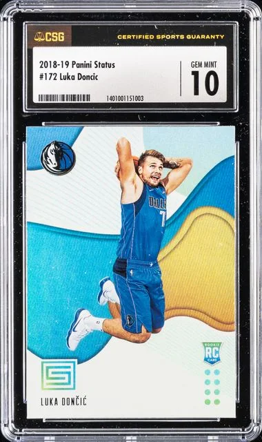 2018-19 Panini Luka Doncic Status #172 card image
