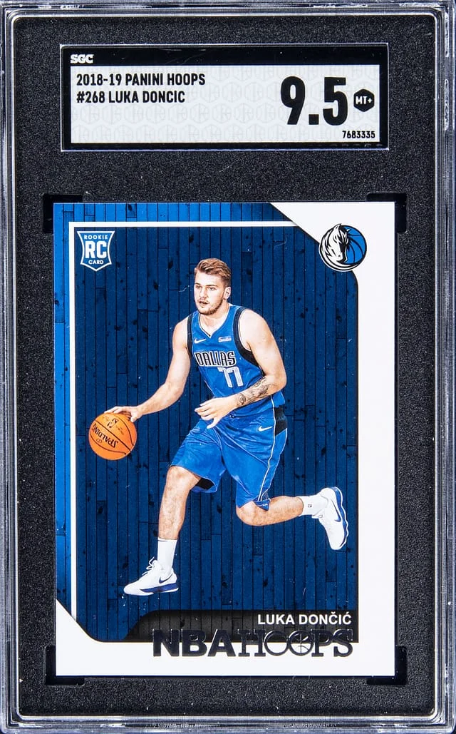 2018-19 Panini Luka Doncic NBA Hoops #268 card image