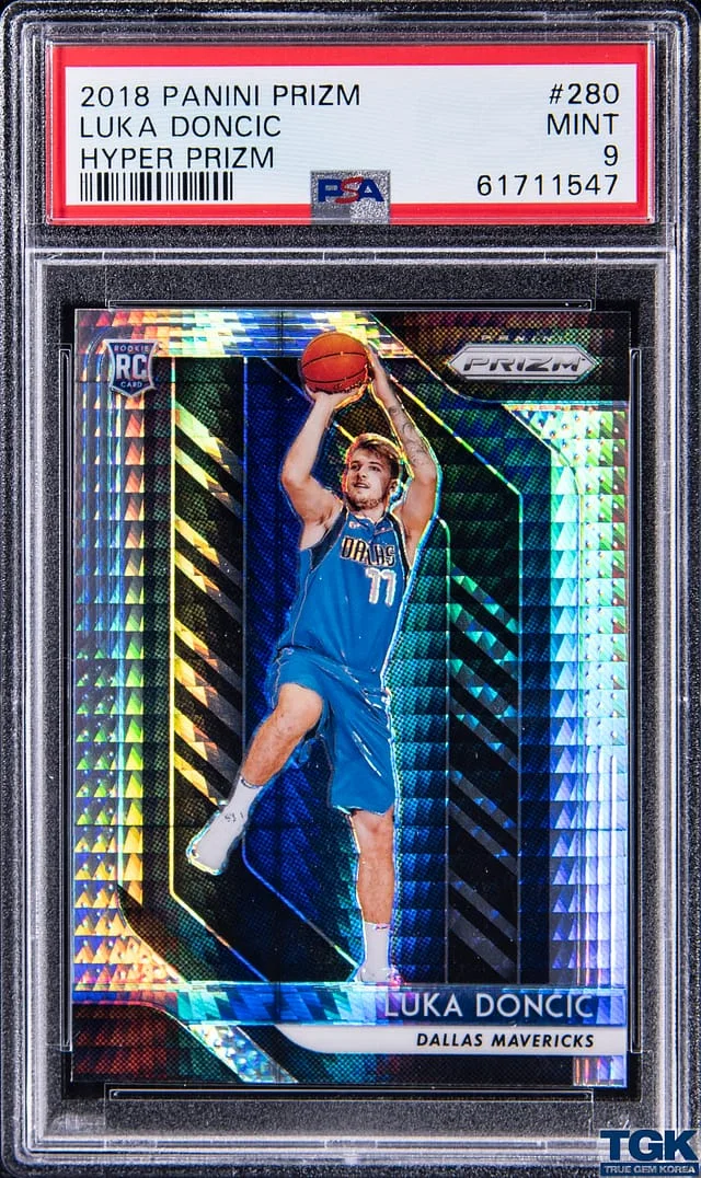 2018-19 Panini Luka Doncic Hyper Prizm #280 card image