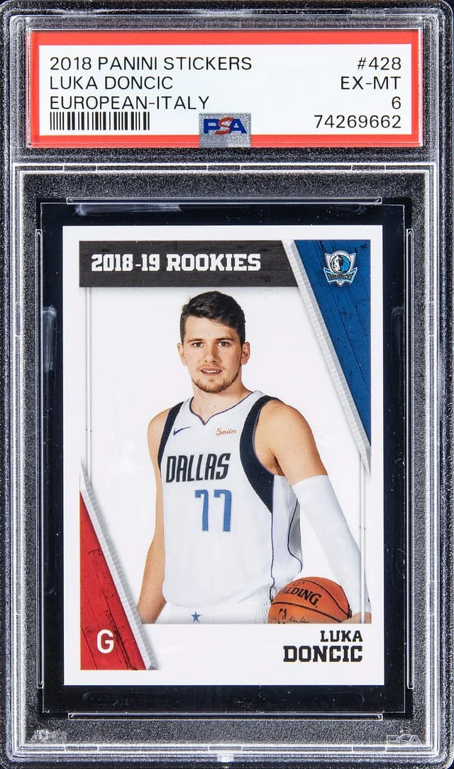 2018-19 Panini Luka Doncic Stickers European Italy #428 card image