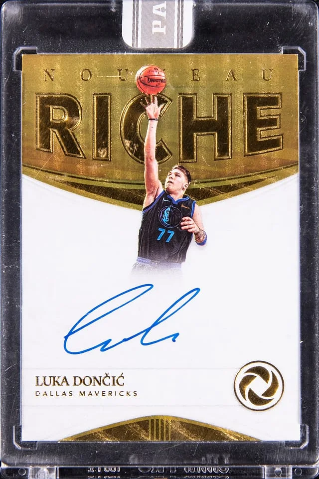 2018-19 Panini Luka Doncic Opulence White Box #NR-LDC card image