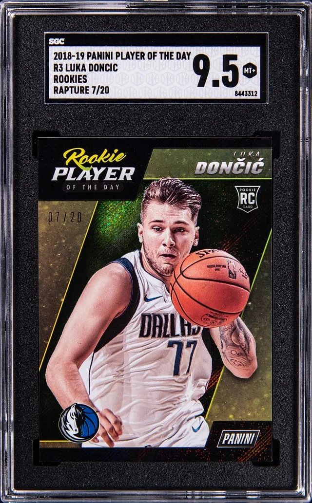 2018-19 Panini Luka Doncic Player/Day Rookies-Checkboard #R3 card image