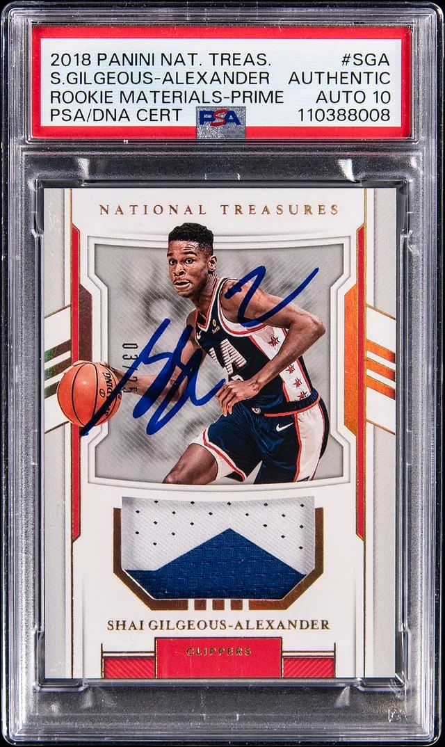 2018-19 Panini National Treasures Materials Prime #RM #no-number card image