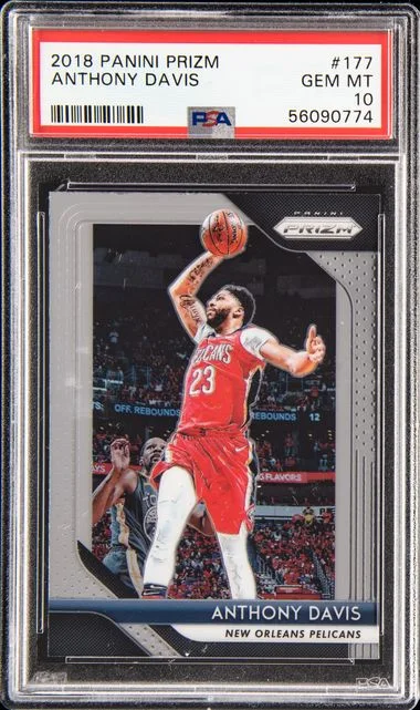 2018-19 Panini Prizm Anthony Davis #177 card image
