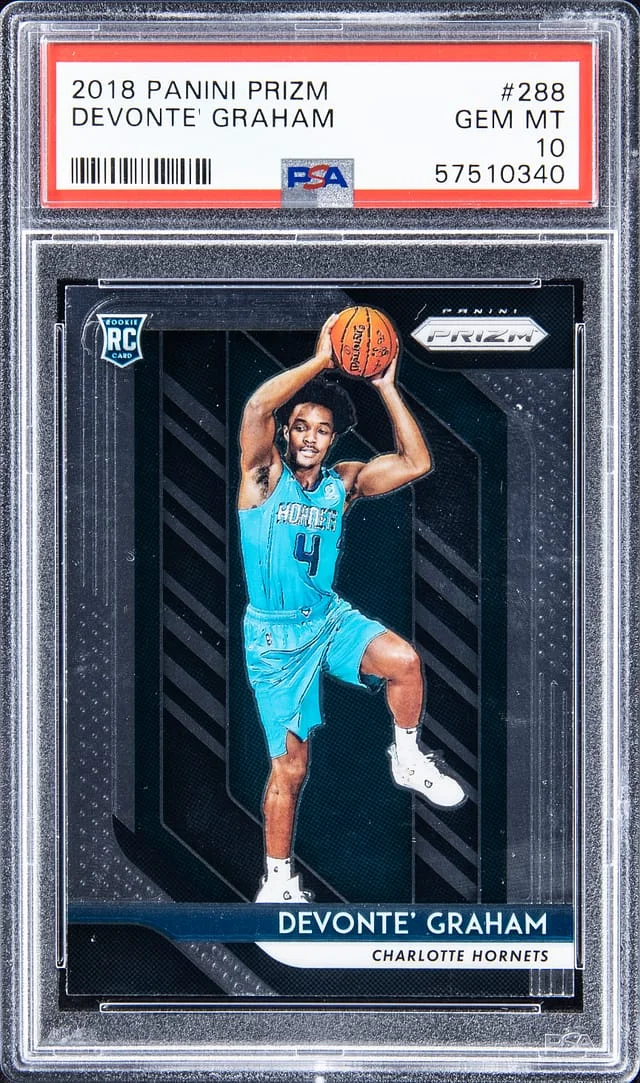 2018-19 Panini Prizm Devonte' Graham #288 card image