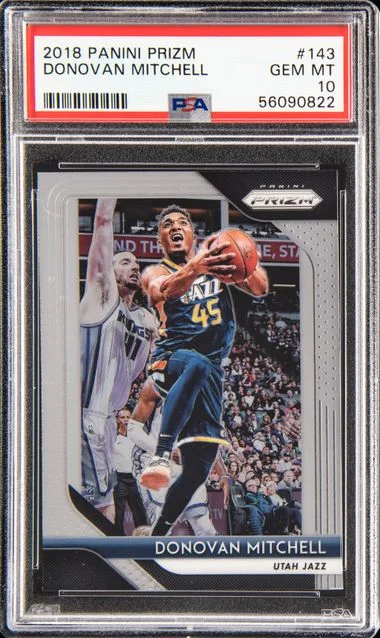 2018-19 Panini Prizm Donovan Mitchell #143 card image