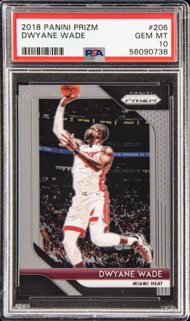 2018-19 Panini Prizm Dwyane Wade #206 card image