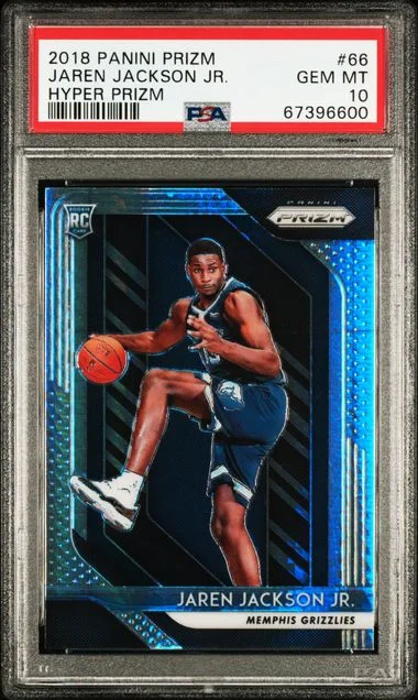 2018-19 Panini Prizm Jaren Jackson Jr. #66 card image