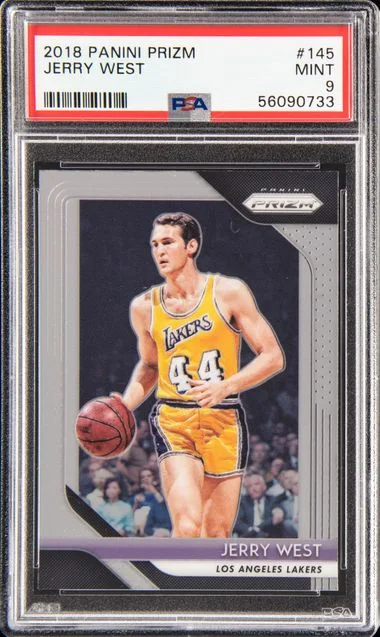 2018-19 Panini Prizm Jerry West #145 card image
