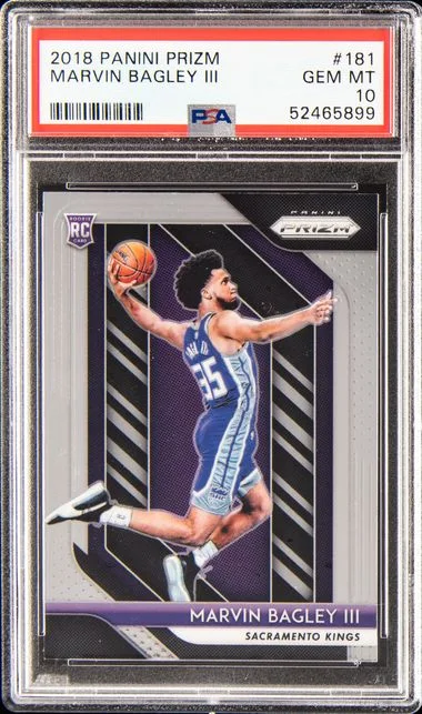 2018-19 Panini Prizm Marvin Bagley III #181 card image