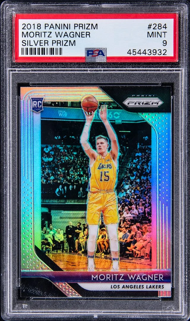 2018-19 Panini Prizm Mortiz Wagner Silver Prizm #284 card image