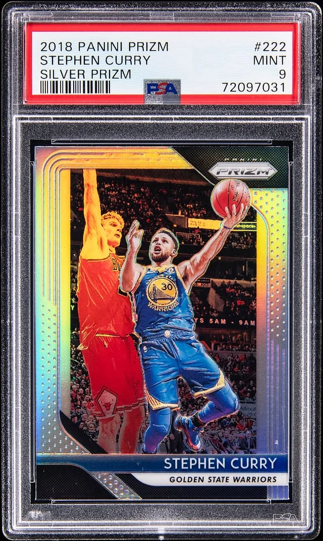 2018-19 Panini Prizm Stephen Curry #222 card image
