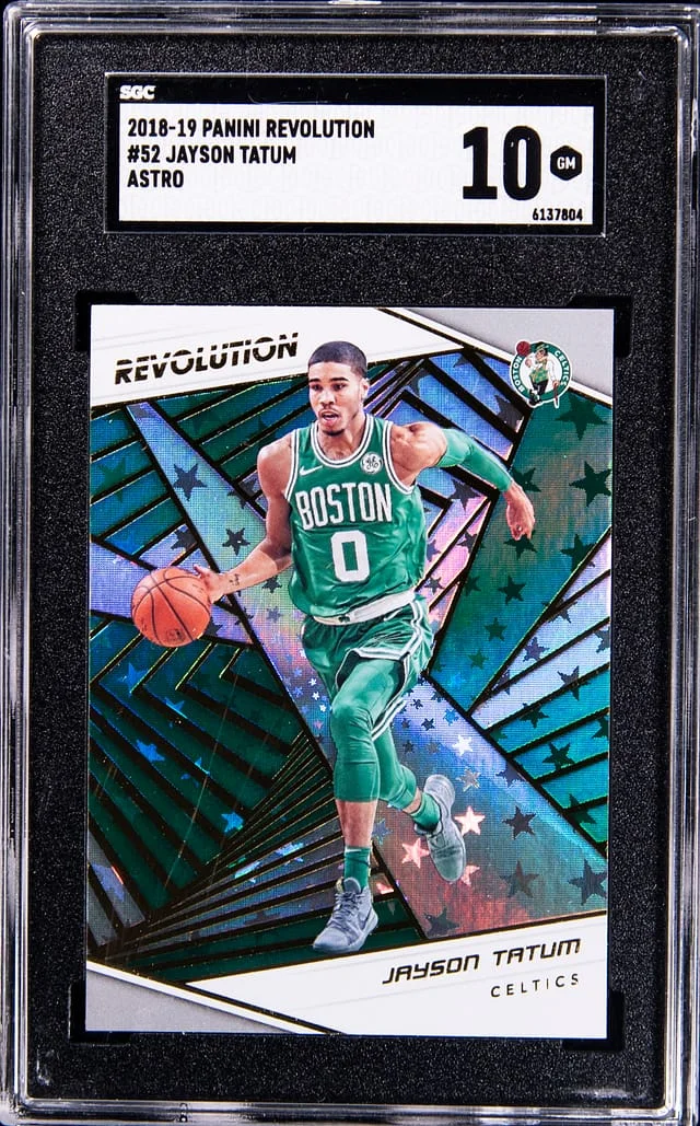 2018-19 Panini Revolution Jayson Tatum Astro #52 card image