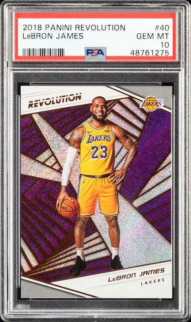 2018-19 Panini Revolution LeBron James #40 card image